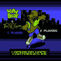 Wally Bear and the NO! Gang Title Screen